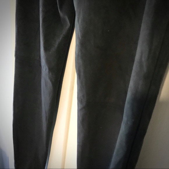 Micro Suede Skinny Pants - Picture 4 of 6